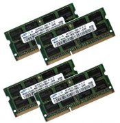 4x 4GB = 16GB KIT DDR3 RAM 1333 Mhz PC3-10600 SO-DIMM