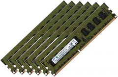 6x 4GB = 24GB KIT DDR3 RAM 1333 Mhz PC3-10600E ECC DIMM