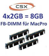 4x 2GB = 8GB KIT DDR2 667 Mhz PC2-5300 FB-DIMM