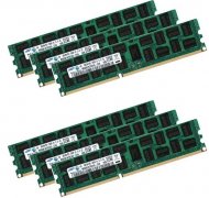 6x 16GB = 96GB KIT DDR3 RAM 1333 Mhz PC3-10600R ECC REG DIMM