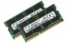 2x 8GB = 16GB KIT DDR3L RAM 1600 Mhz PC3-12800 SO-DIMM