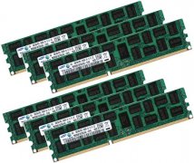 6x 8GB = 48GB KIT DDR3 RAM 1333 Mhz PC3-10600R ECC REG DIMM