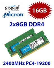 2x 8GB = 16GB KIT DDR4 RAM PC4-19200 2400MHz SO-DIMM
