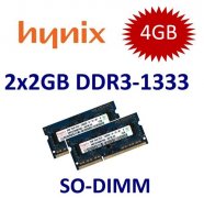 2x 2GB =4GB KIT DDR3 RAM 1600 Mhz PC3-12800 SO-DIMM