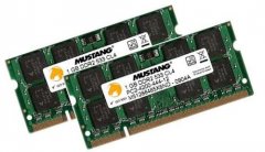 2x 1GB = 2GB DDR2 RAM 533 Mhz PC2-4200 SO-DIMM