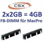 2x 2GB = 4GB KIT DDR2 667 Mhz PC2-5300 FB-DIMM