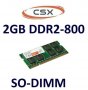 2GB Modul DDR2 RAM 800 Mhz PC2-6400 SO-DIMM